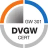 DVGW CERT Zeichen GW 301